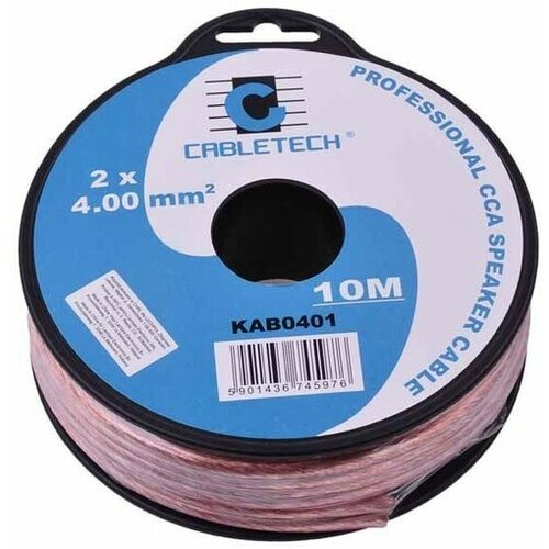 Cabletech kabel za avtozvočnike 10m 2x4.0mm SW-2X4.0 TR/10 transparent Cene