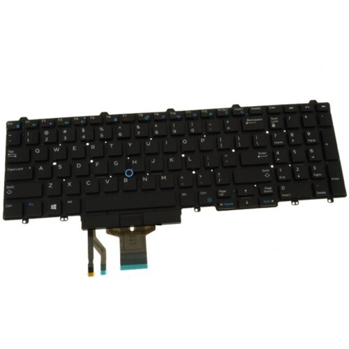 Xrt Europower tastatura za dell latitude E5550 / precision 17 (7710) bez pozadinskog osvetljenja Slike