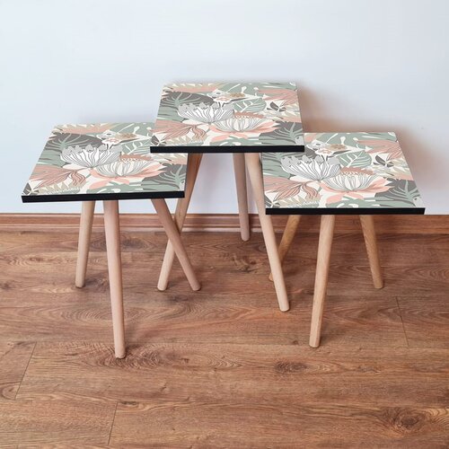 Hanah home set stolića za kafu 3Shp212, 3 dijela, &scaron;areni Cijene