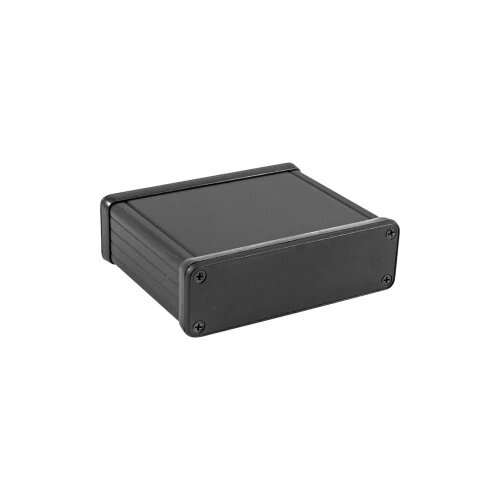 Hammond Electronics 1455L802BK univerzalno kući&amp;scaron;te 80 x 103 x 30 aluminij ekstrudirani crna (eloksirana) 1 St. Slike