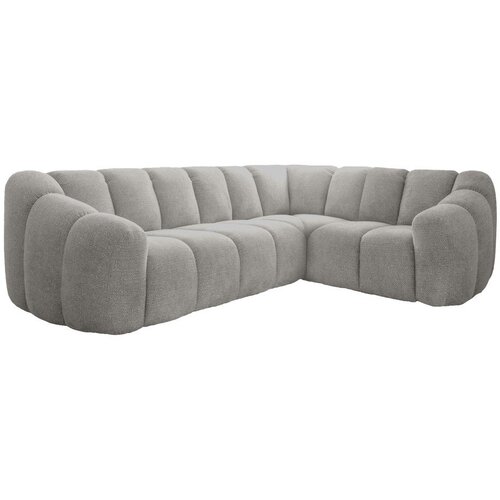 Miuform Svijetlo siva kutna garnitura (s desnim kutom/u obliku slova L) Shell &amp;ndash; Slike