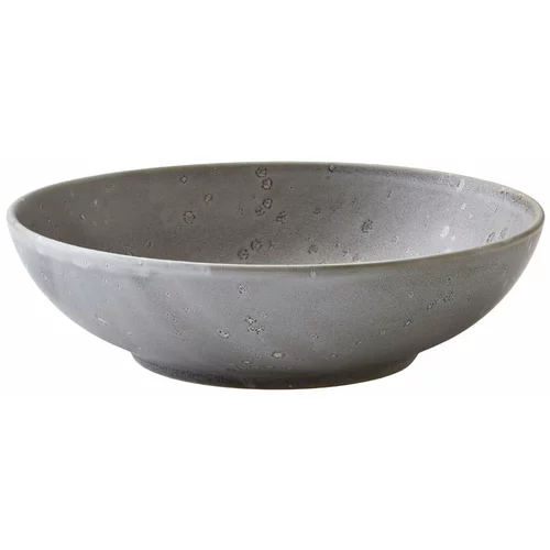 Bitz siva zdjela za tjesteninu od kamenine Basics Grey, ⌀ 20 cm