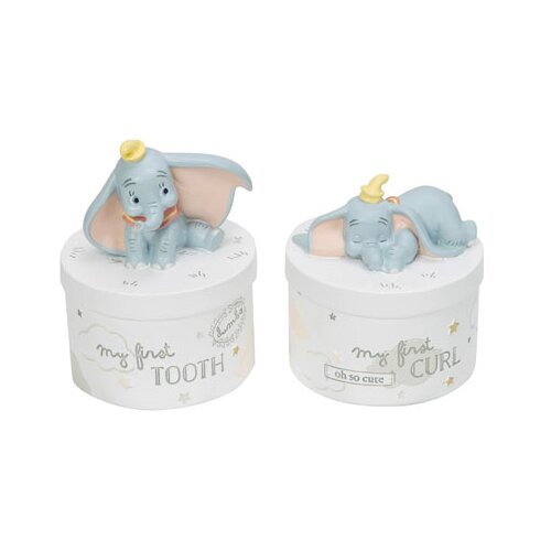 Widdop & Co. Disney, Dumbo - Kutijice set/2 - Disney, 3D Tooth & Curl Dumbo Cene