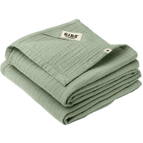 Bibs 2 dijelni komplet tetra pelena 70x70 sage Slike