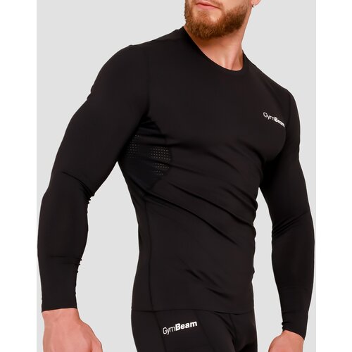 GymBeam High Compression Long Sleeve T-shirt Black Slike