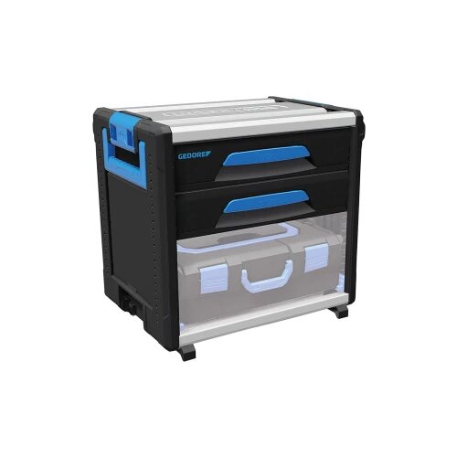 Gedore kutija za alat 1110 wm 221 2954338 plava boja, crna, bijela Slike