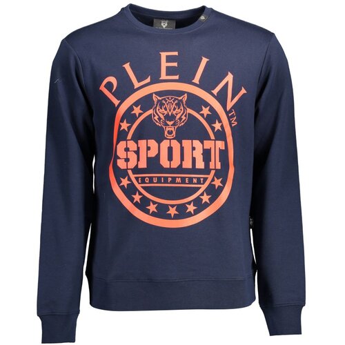 Plein Sport SWEATSHIRT WITHOUT ZIP MAN BLUE Cene