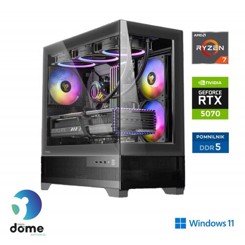  Računalnik Anni Gamer Extreme R5 7600X / RTX 5070 / 32 GB / 2 TB / W11H Cene