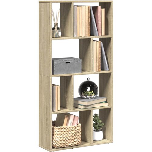  Regal za knjige boja hrasta 60x20x120,5 cm od konstruiranog drva Cijene