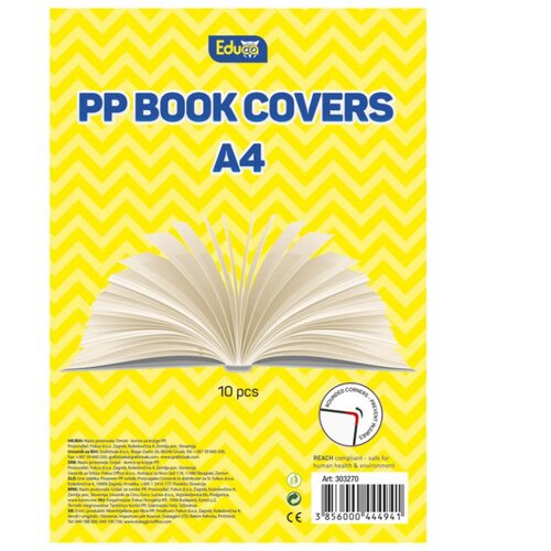  OMOTNICA-KORICE ZA KNJIGE A4 PP PK10 EDUCA Cene