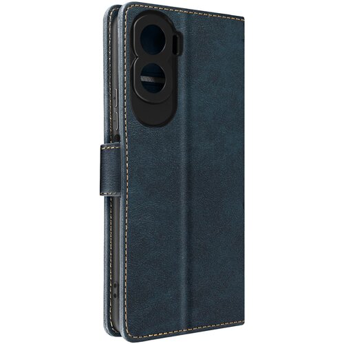 AVIZAR Ovitek za denarnico Honor 90 Lite, zašcita kreditne kartice Anti-RFID - polnocno modra, (20714161) Cene