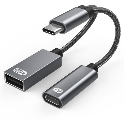 INF USB-C mo&scaron;ki na USB ženski + USB-C PD polnilna vtičnica in OTG adapter USB 2.0, (21262037) Cene