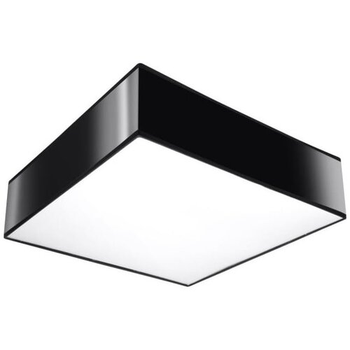 Nice Lamps Crna stropna svjetiljka 25x25 cm Mitra – Cijene