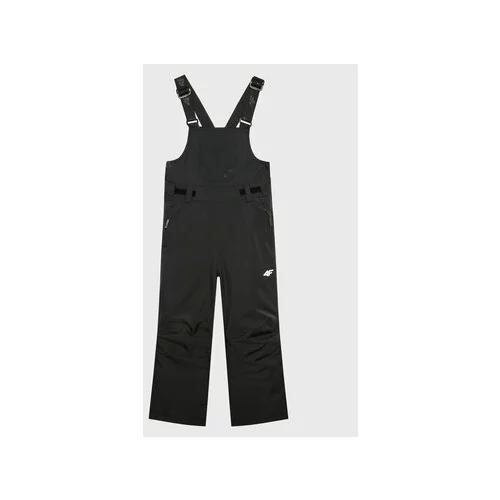 4f Smučarske hlače HJZ22-JSPDN002 Črna Regular Fit
