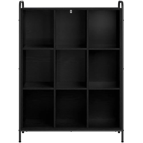  Ormarić za knjige 57 x 33 x 111 cm Konstruirano drvo Crni hrast - Crni hrast 57 x 33 x 111 cm Slike