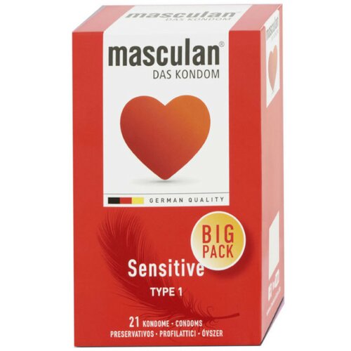 MASCULAN prezervativ sensitive 21kom Cene