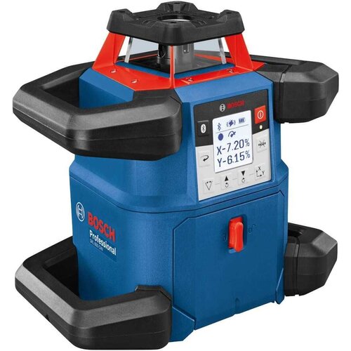 Bosch rotacioni laser grl 600 chv + 1 x 4/0Ah 18V procore + prijemnik lr 60 + daljinski upravljač rc 6 Slike