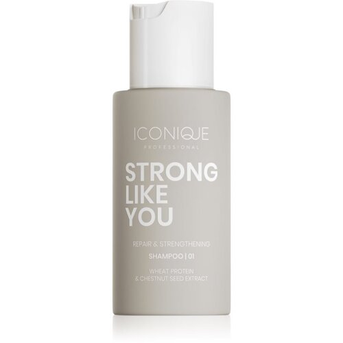 ICONIQUE Professional STRONG LIKE YOU Repair & Strengthening regeneracijski šampon za poškodovane lase 70 ml Cene