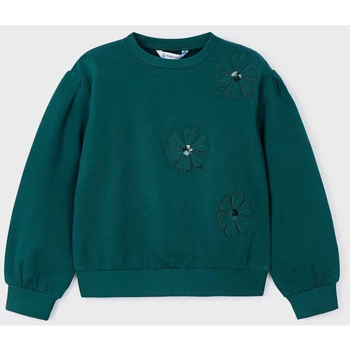 Mayoral Otroški pulover zelena barva, 4478