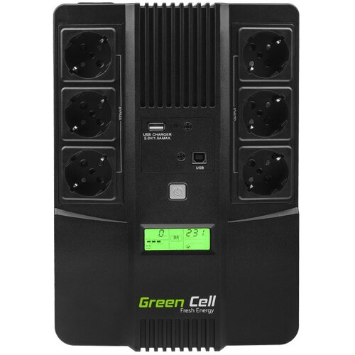 Green cell UPS06 uninterruptible power supply (UPS) Line-Interactive 600 VA 360 W 6 AC outlet(s) Cijene