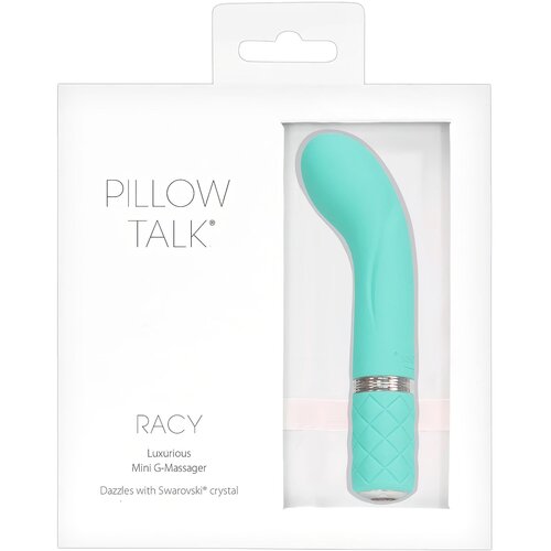 Pillow Talk Racy - vibrator z možnostjo polnjenja, ozka točka G (turkizna) Cene