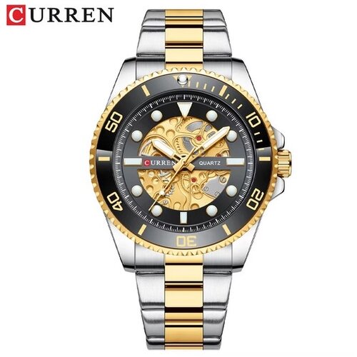 Curren mu&amp;scaron;ki sat 8412 GOLD BLACK Slike