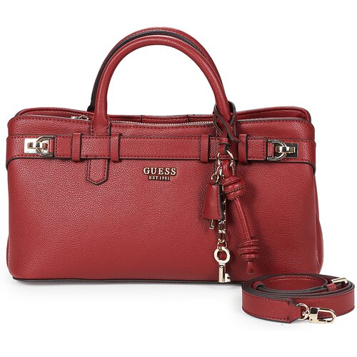 Guess Ročne torbice RED GREGORIA GIRLFRIEND SATCHEL Rdeča Slike