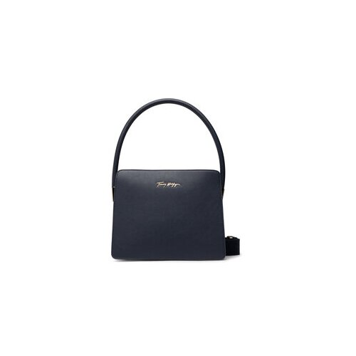 Tommy Hilfiger Ročna torba New Tommy Shoulder Bag AW0AW11894 Mornarsko modra Slike