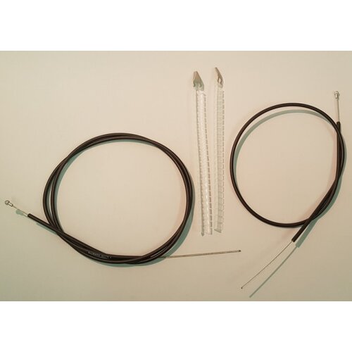 Shimano sajla kočnice racing prednja &amp;amp; zadnja 670X800/1250X1400MM black w/outer guide w/o joint indpack IBCBTYPL40660 Slike