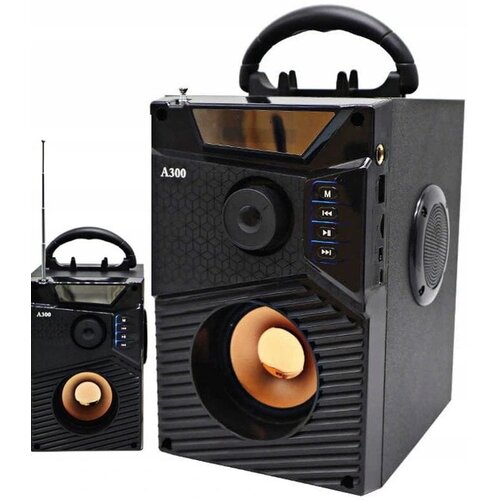  Akumulatorski bluetooth zvočnik SD FM radio USB Slike