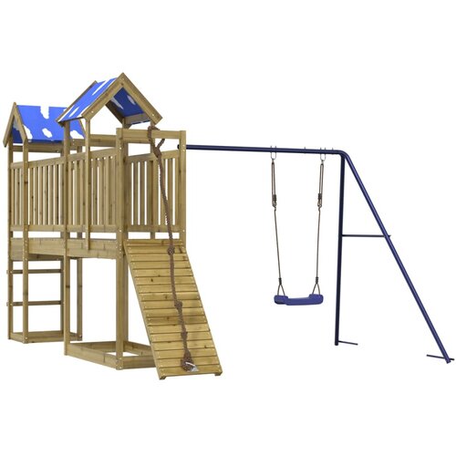 vidaXL Zunanje igralo impregnirana borovina Cene