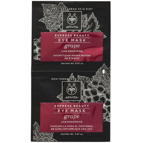 Apivita Maska oko oka grožđe, 2x2ml Slike