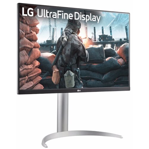 LG Monitor 68,6 cm (27,0&amp;quot;) 27UP650K-W 3840x2160 IPS 5ms 2xHDMI DisplayPort Pivot DCI-P3-95% HDR400, (5000136116) Slike