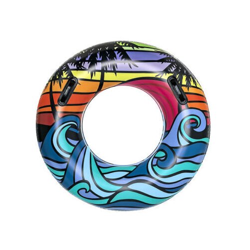  Napihljiv obroč Coastal z ročaji 91 cm &amp;ndash; obroč za vodno zabavo Model 01 Slike