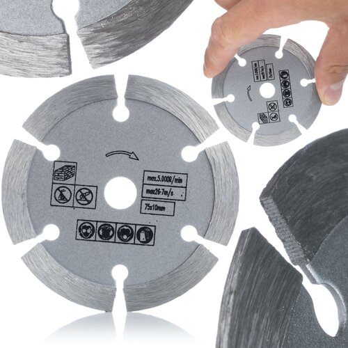 Rosfix SEGMENTIRAN 75 MM DIAMANTNI DISK ZA GRADBENE MATERIALE ZA 12V BRUSILNIK, (22113253) Cene