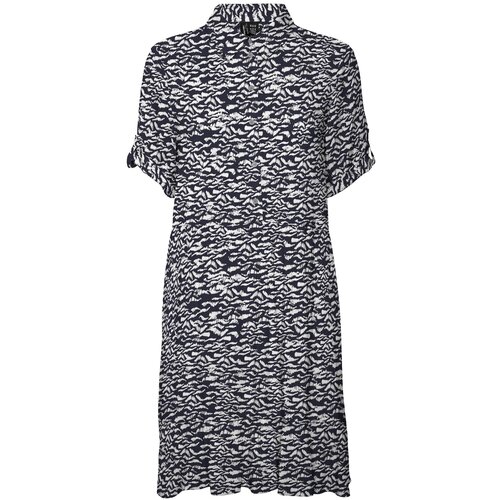 Vero Moda Dolga srajca &amp;#039;Tipi&amp;#039; mornarska / bela Slike