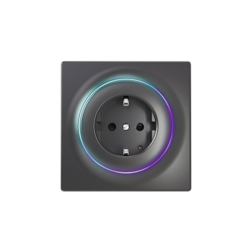 Fibaro FGWOF-011-8 socket-outlet Type F Black Slike