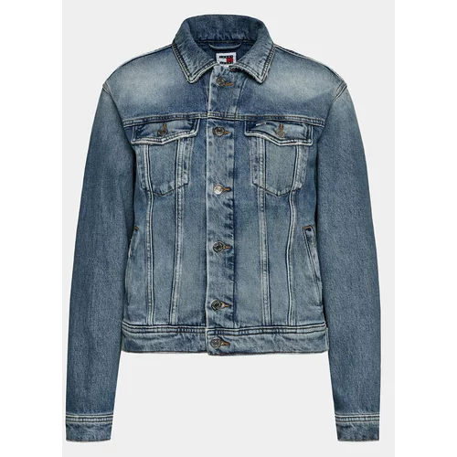 Tommy Jeans Jeans jakna DW0DW16994 Modra Regular Fit