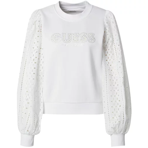 Guess Sweater majica 'SANGALLO' bijela