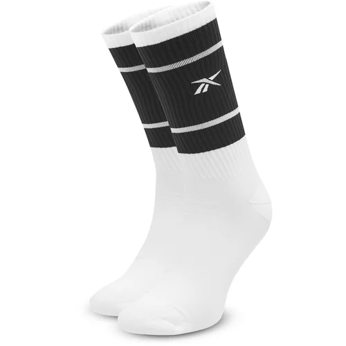 Reebok Visoke nogavice Unisex CL Basketball Sock HC1906 White