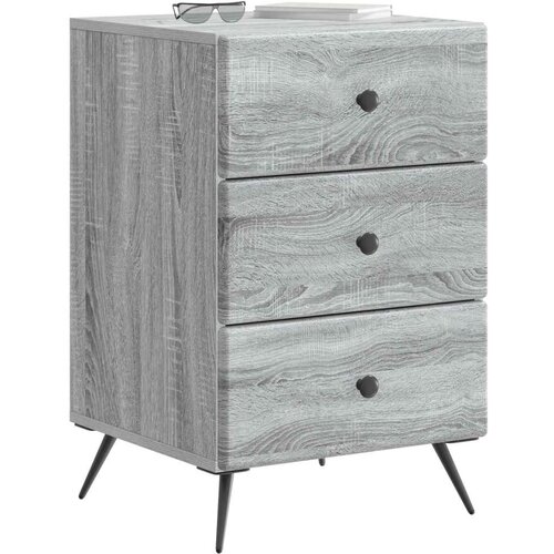  Noćni ormar Siva sonoma 43 x 41 x 66 5 cm Konstruirano drvo Slike