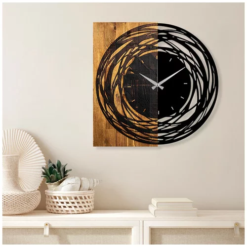  Ukrasni drveni zidni sat, Wooden Clock 39
