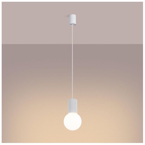 Sollux Obesna svetilka HALO 1 bela, (5000352184) Cene