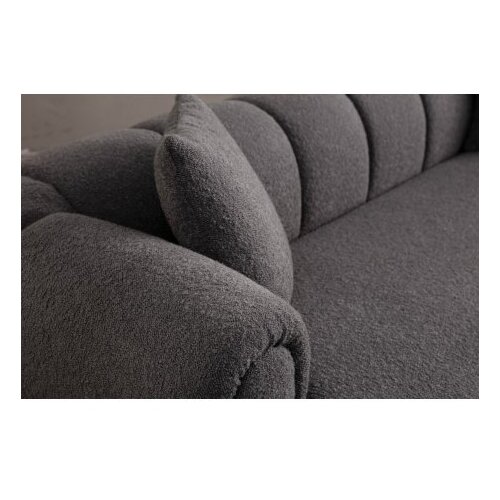 Atelier Del Sofa Trosed Puffy 3 Obična, 255x115x77 cm, Antracit Slike