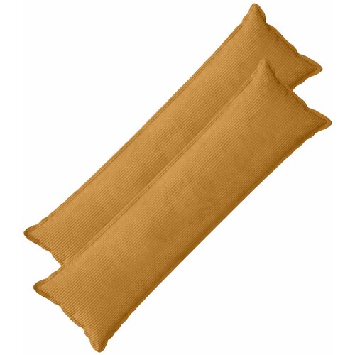  Presvlaka za jastuk 2 kom. HOUTEN Žuta 40 x 145 cm Kord Cijene