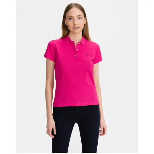 Gant Pink Women's Polo T-Shirt MD. Summer - Women