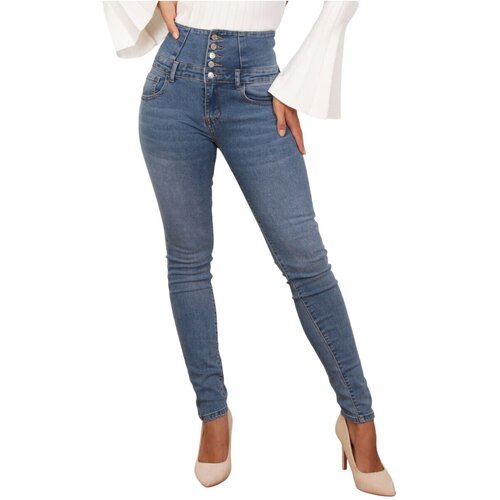 La Modeuse Jeans 76261_P180618 Modra Slike
