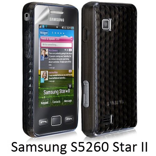  Gumijasti / gel etui za Samsung Star II S5260 (več barv in vzorcev) Slike