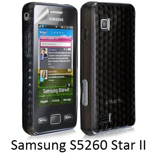  Gumijasti / gel etui za Samsung Star II S5260 (več barv in vzorcev)