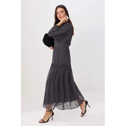 Trendyol Modest Ženska haljina Tctss25Eb00063, Crna Slike